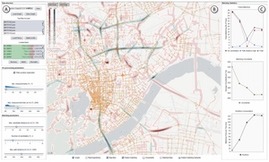 Visual Interactive Map Matching