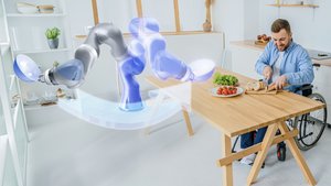 An Interaction Design for AI-enhanced Assistive Human-Robot Collaboration