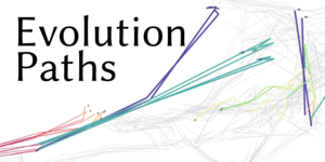 Visualizing Runtime Evolution Paths in a Multidimensional Space (Work In Progress Paper)