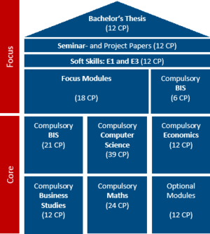 Structure of the Bachelor's programme