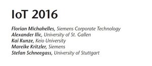 IoT 2016 IoT 2016